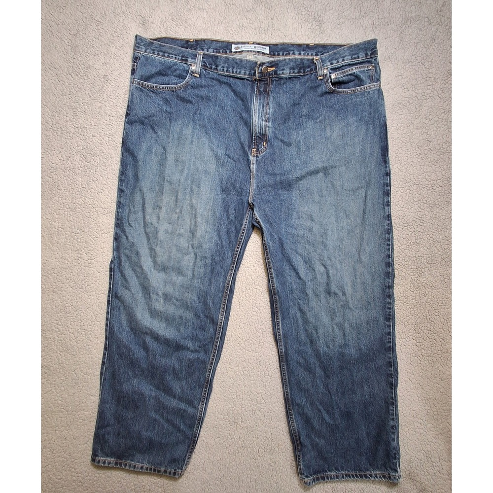 Harley-Davidson Jeans Mens 48x30 (actual 50x30) Blue Denim Relaxed Fit